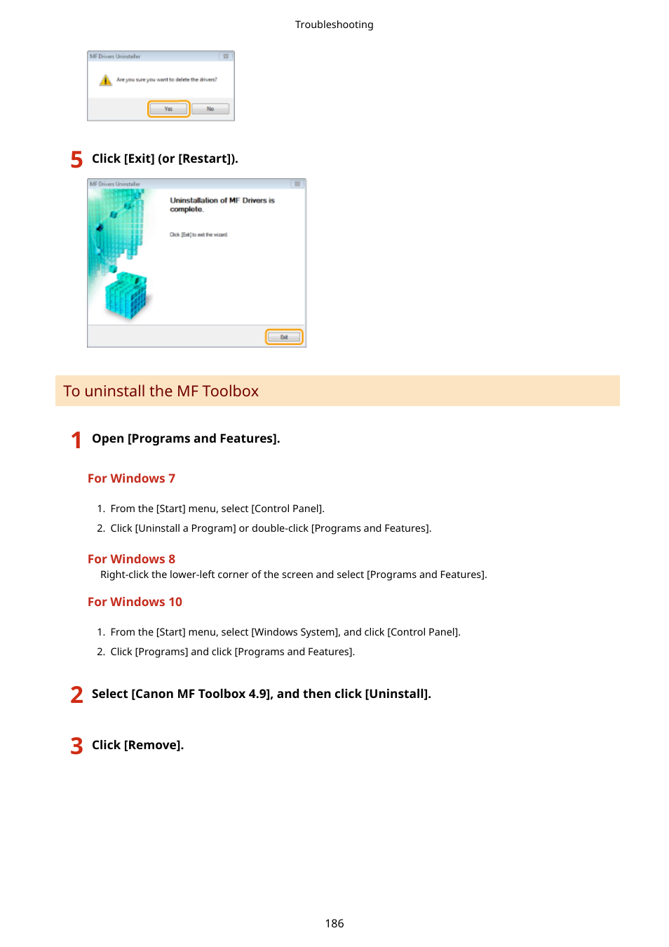 Canon imageCLASS MF3010 VP Multifunction Monochrome Laser Printer User Manual | Page 191 / 247