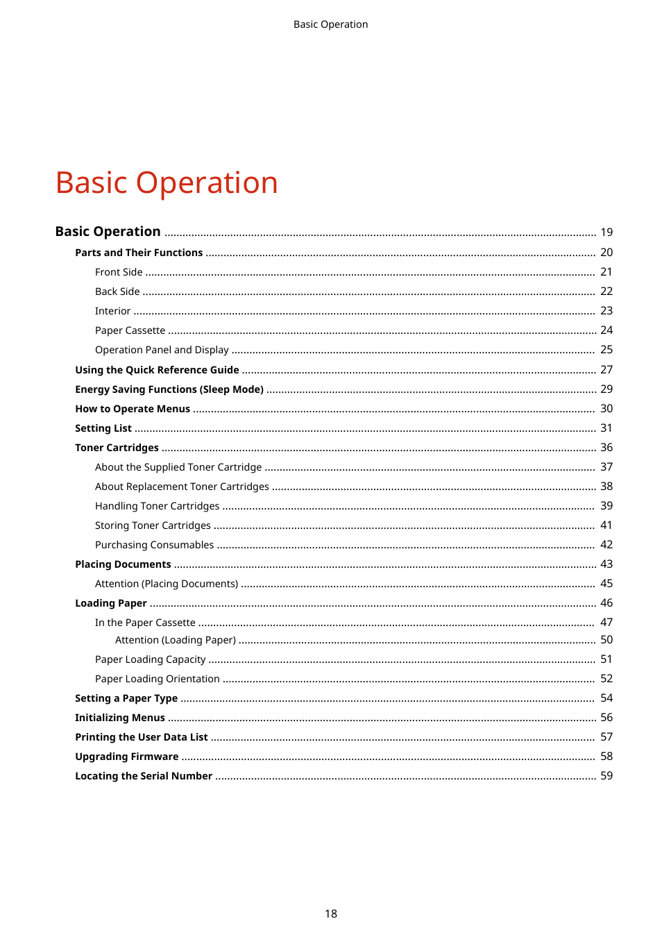 Basic operation | Canon imageCLASS MF3010 VP Multifunction Monochrome Laser Printer User Manual | Page 23 / 247