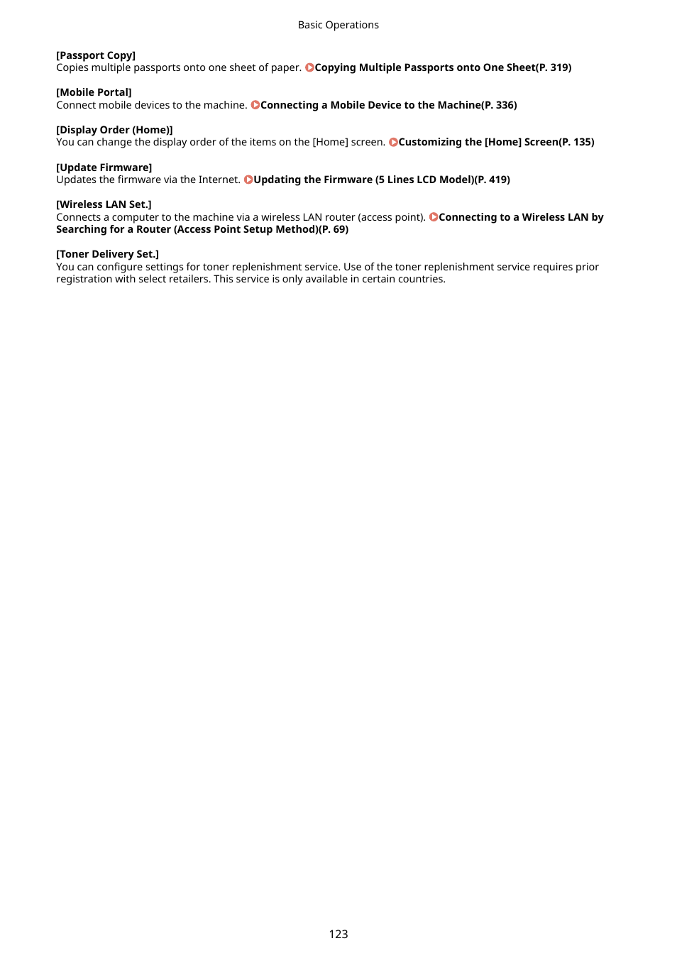 Canon imageCLASS MF264dw II Multifunction Monochrome Laser Printer User Manual | Page 132 / 700
