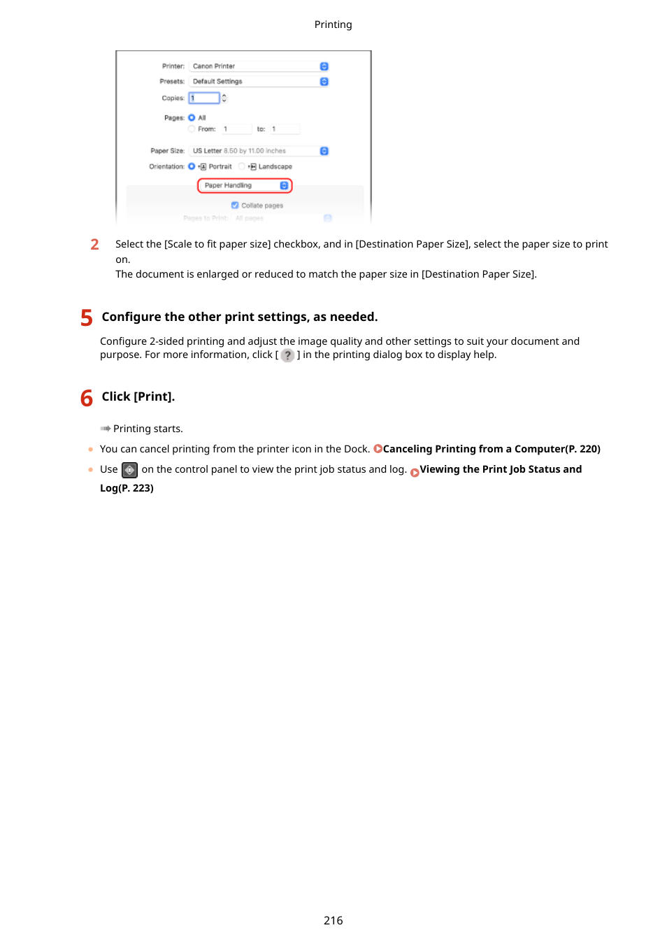 Canon imageCLASS MF264dw II Multifunction Monochrome Laser Printer User Manual | Page 225 / 700