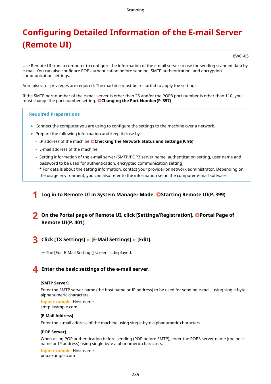 Canon imageCLASS MF264dw II Multifunction Monochrome Laser Printer User Manual | Page 248 / 700