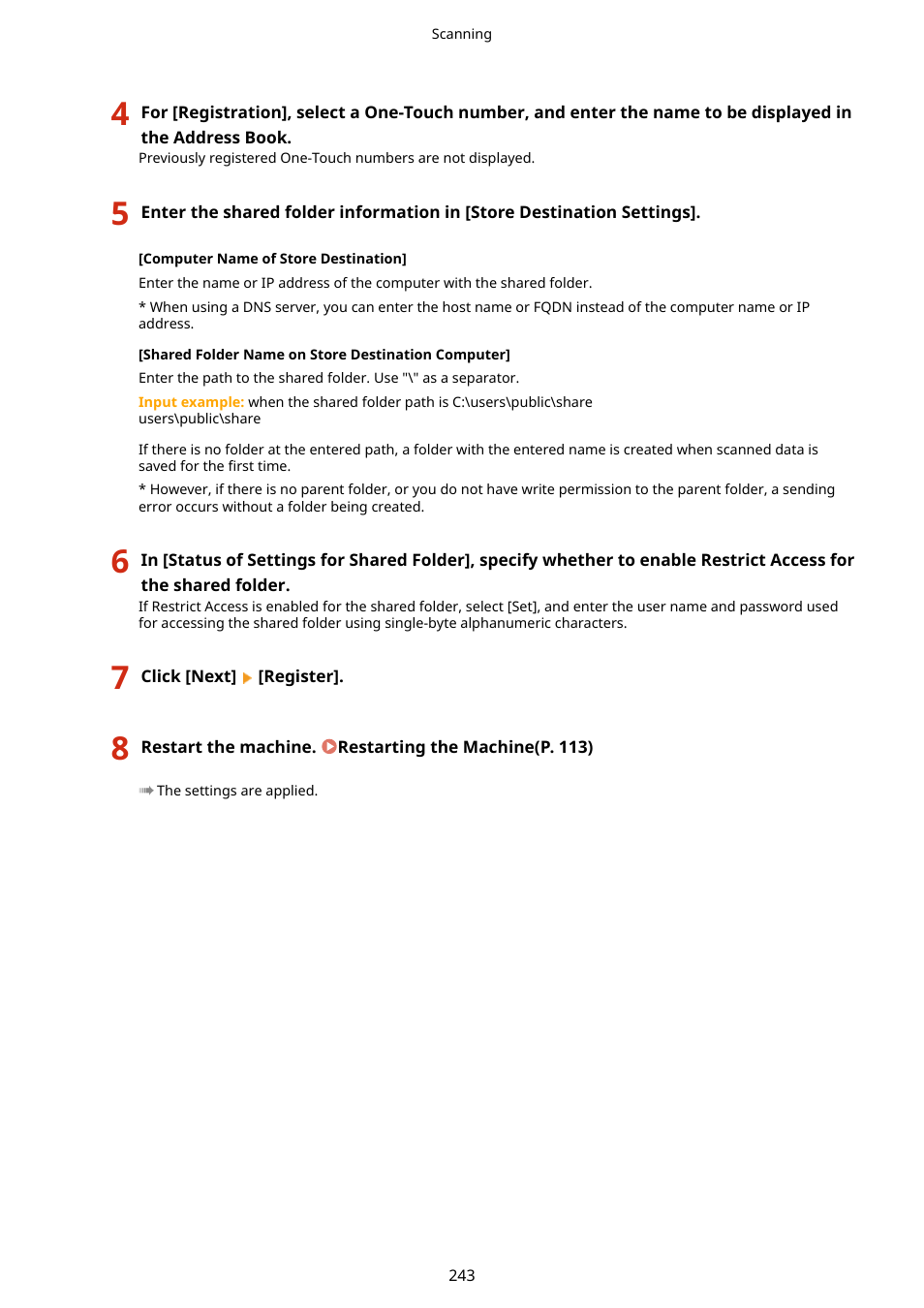 Canon imageCLASS MF264dw II Multifunction Monochrome Laser Printer User Manual | Page 252 / 700