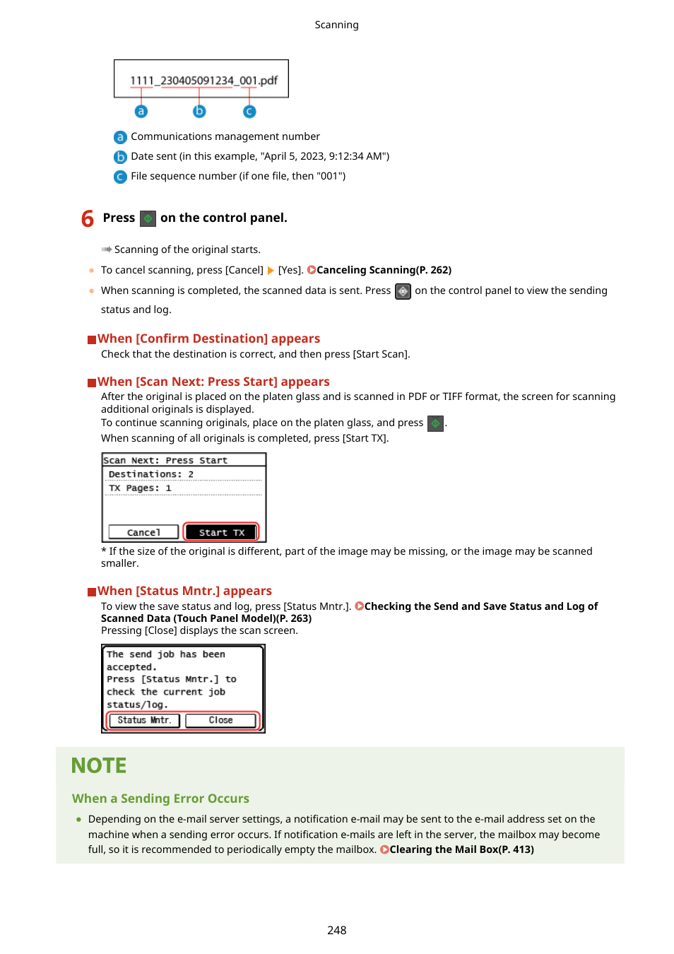 Canon imageCLASS MF264dw II Multifunction Monochrome Laser Printer User Manual | Page 257 / 700