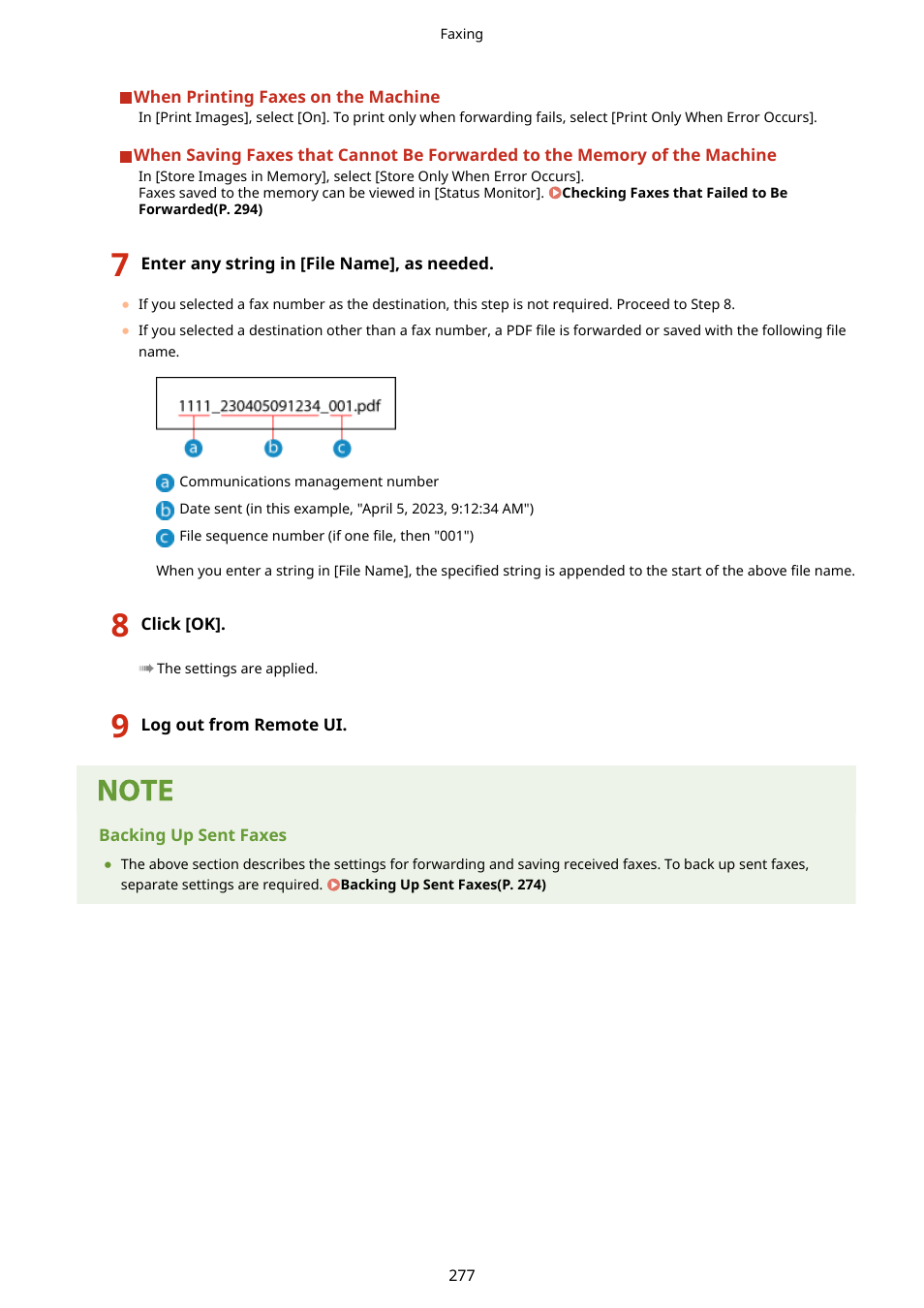 Canon imageCLASS MF264dw II Multifunction Monochrome Laser Printer User Manual | Page 286 / 700