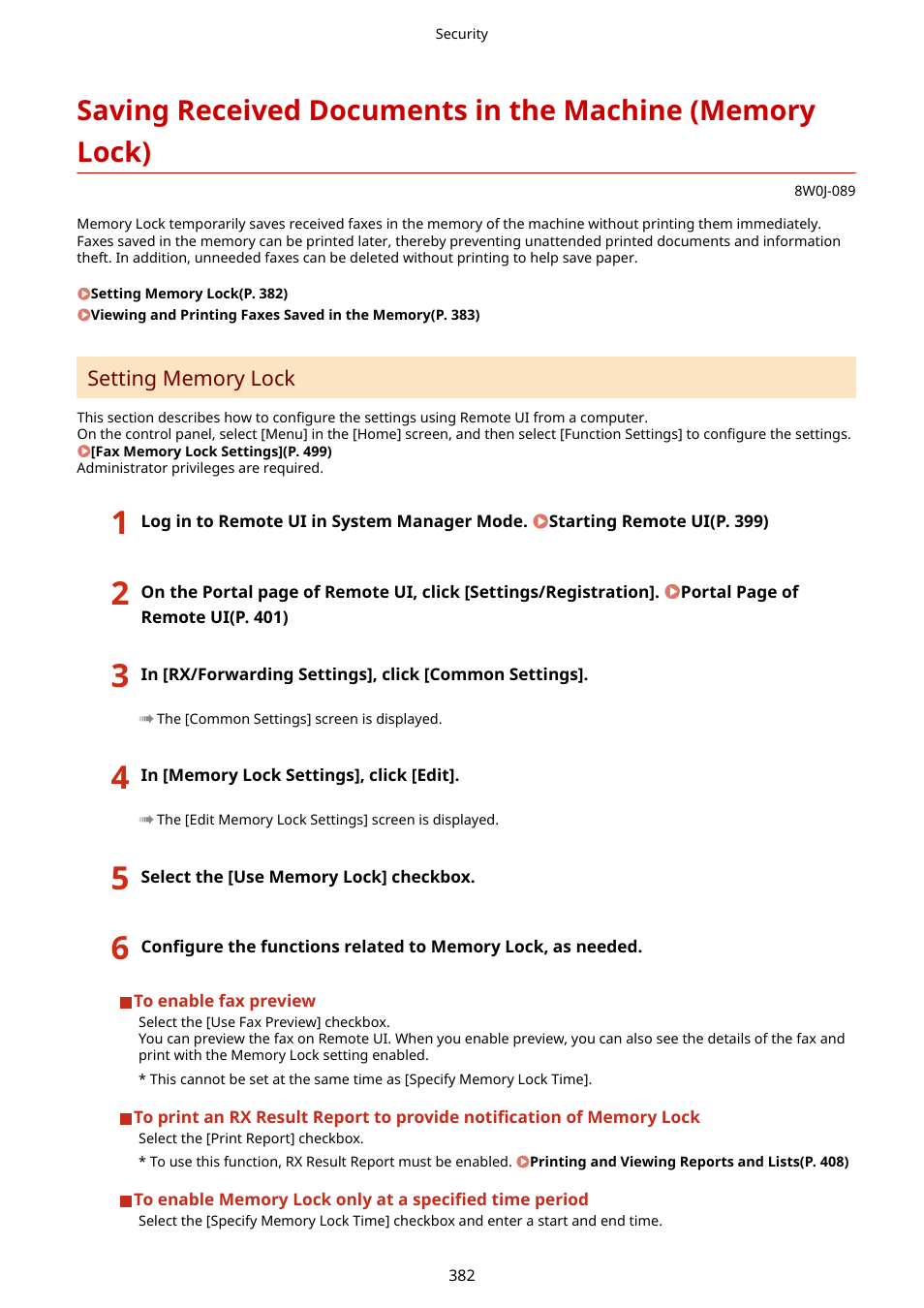 Canon imageCLASS MF264dw II Multifunction Monochrome Laser Printer User Manual | Page 391 / 700