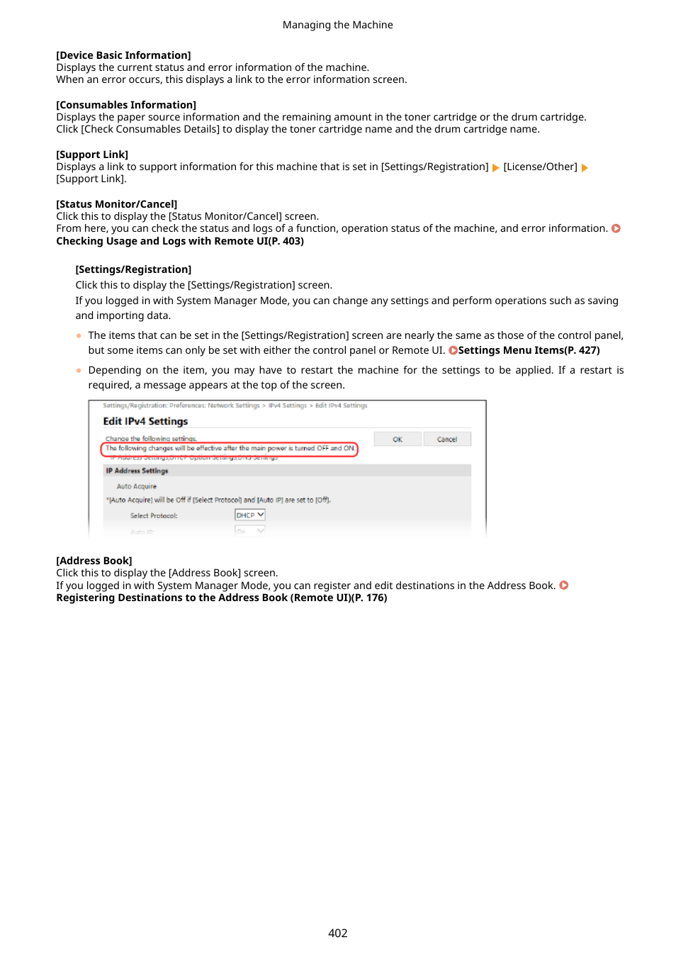 Canon imageCLASS MF264dw II Multifunction Monochrome Laser Printer User Manual | Page 411 / 700