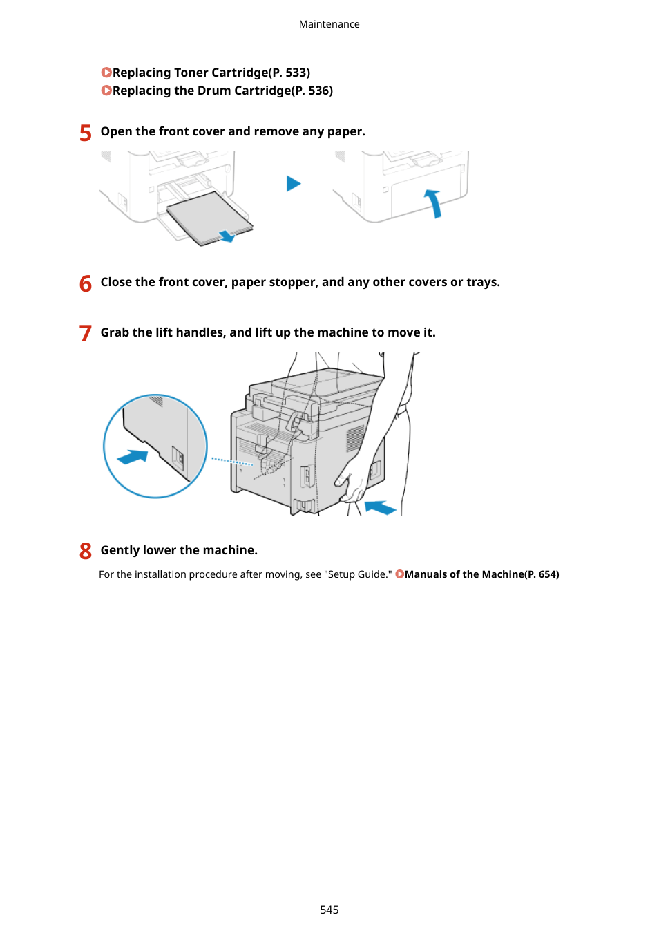 Canon imageCLASS MF264dw II Multifunction Monochrome Laser Printer User Manual | Page 554 / 700