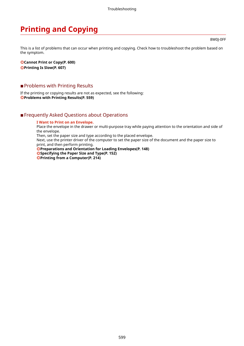 Printing and copying | Canon imageCLASS MF264dw II Multifunction Monochrome Laser Printer User Manual | Page 608 / 700