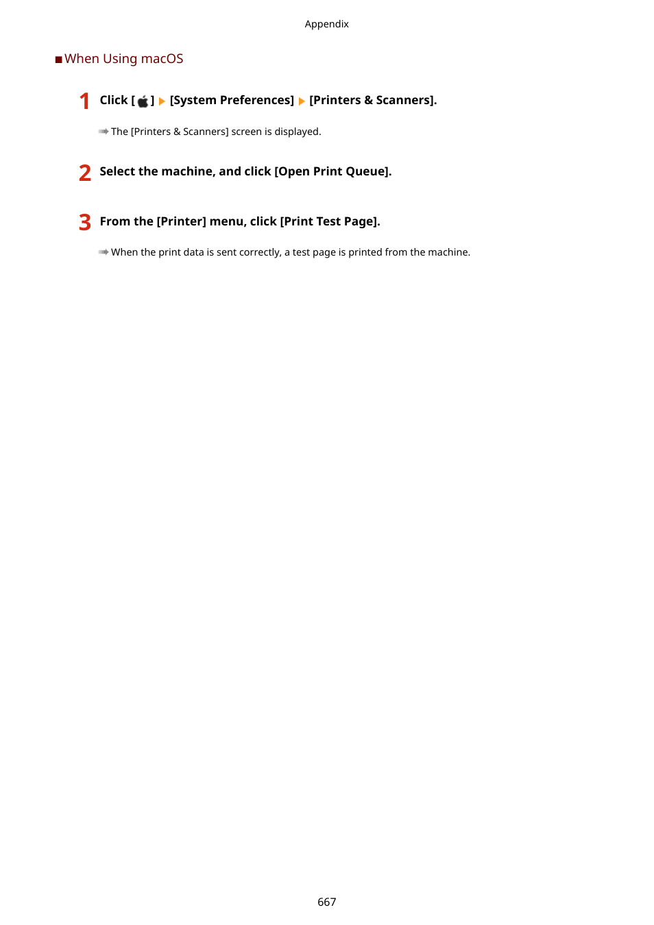 When using macos(p. 667) | Canon imageCLASS MF264dw II Multifunction Monochrome Laser Printer User Manual | Page 676 / 700