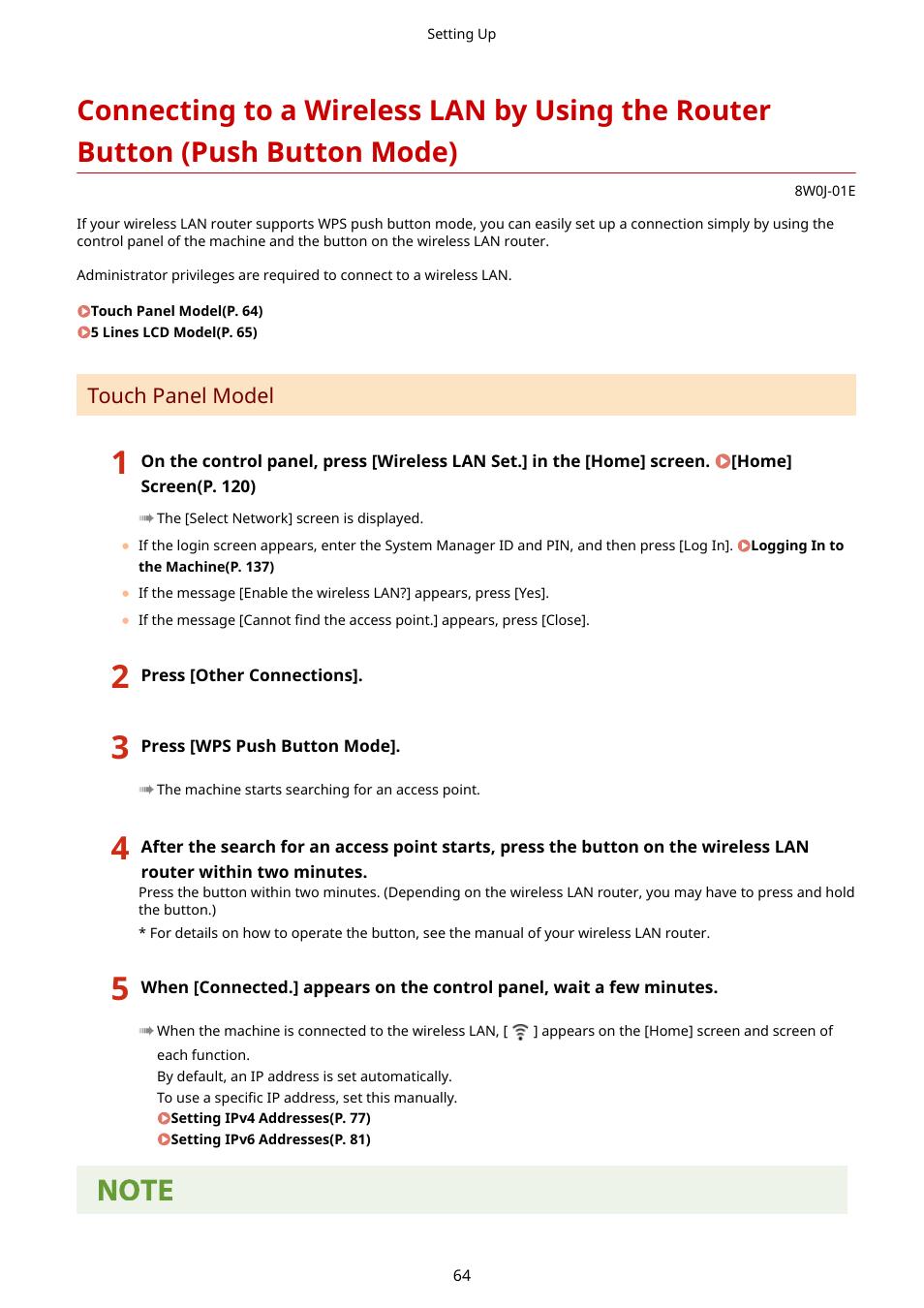 Canon imageCLASS MF264dw II Multifunction Monochrome Laser Printer User Manual | Page 73 / 700