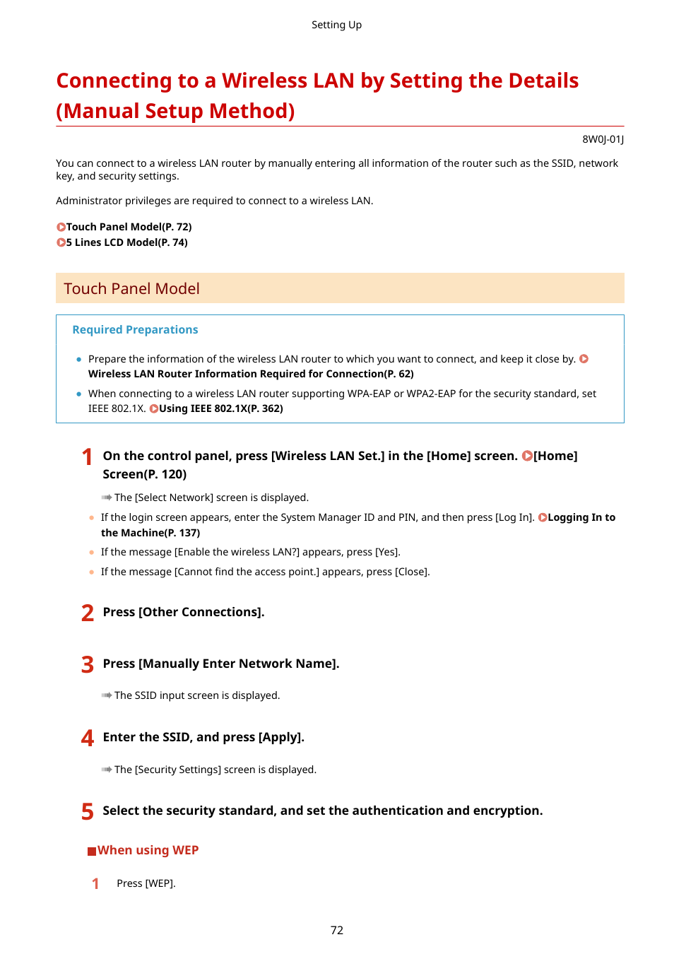 Canon imageCLASS MF264dw II Multifunction Monochrome Laser Printer User Manual | Page 81 / 700