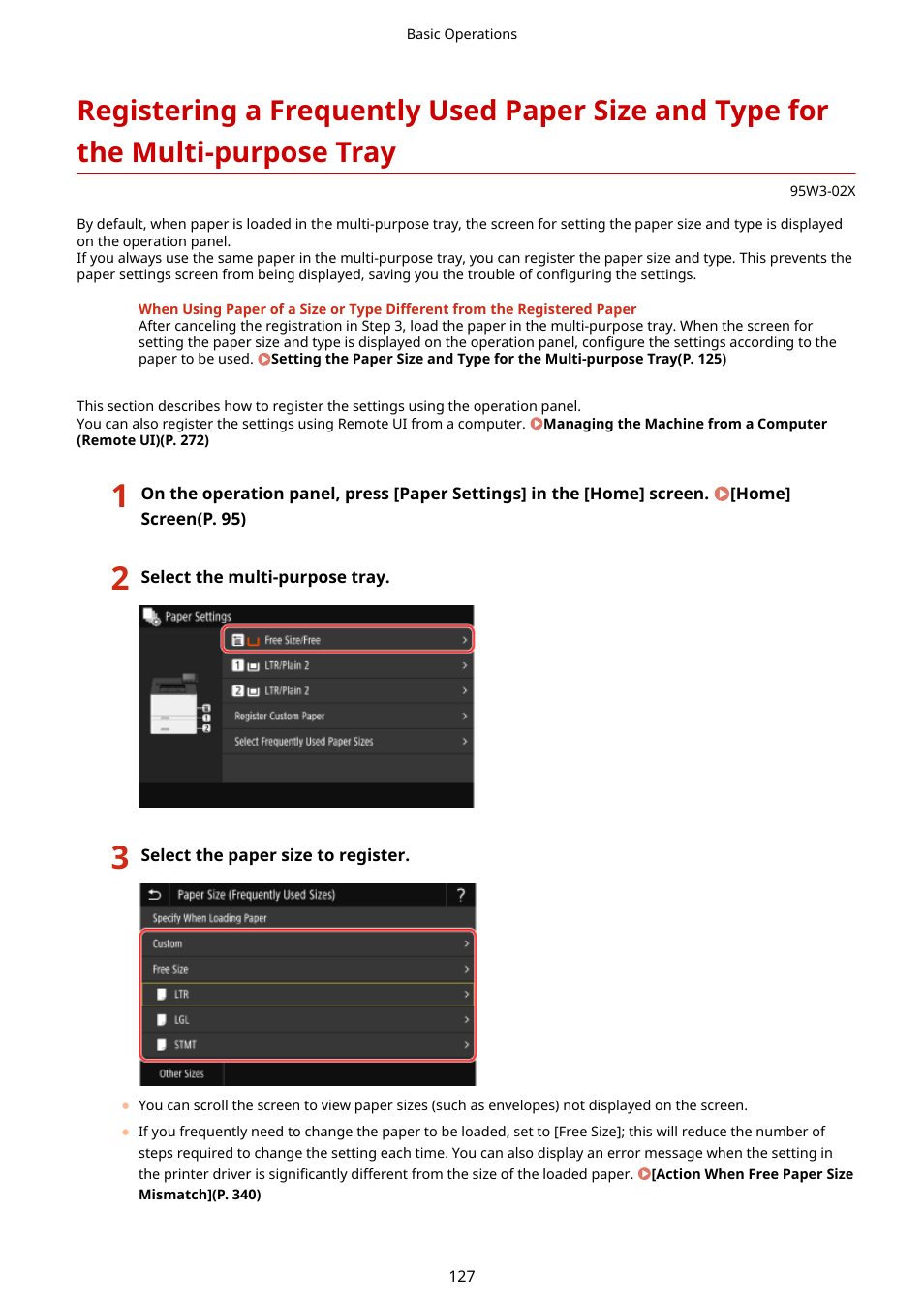 Canon imageCLASS LBP674Cdw Wireless Color Laser Printer User Manual | Page 135 / 565