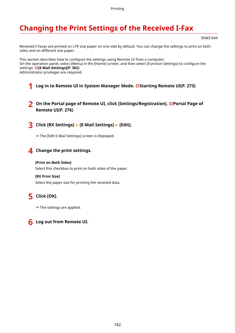 Changing the print settings of the received i-fax | Canon imageCLASS LBP674Cdw Wireless Color Laser Printer User Manual | Page 190 / 565