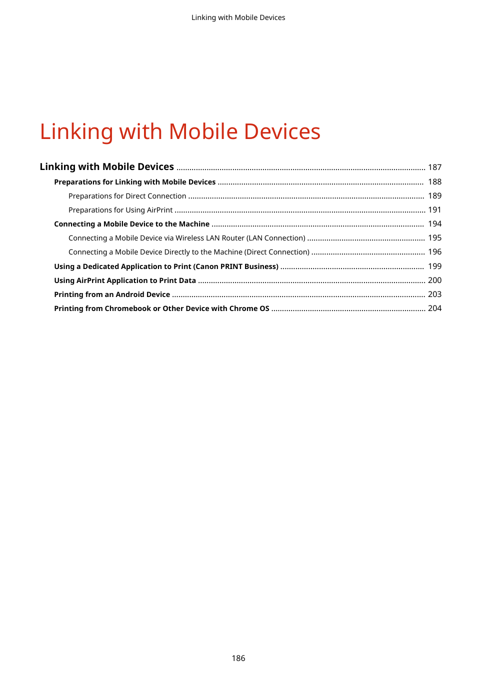 Linking with mobile devices | Canon imageCLASS LBP674Cdw Wireless Color Laser Printer User Manual | Page 194 / 565