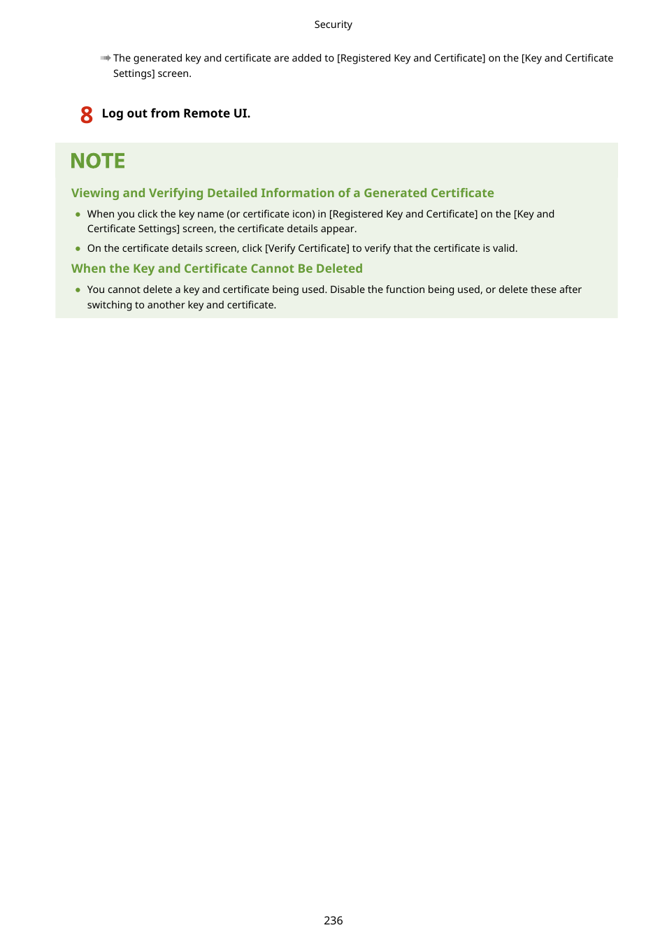 Canon imageCLASS LBP674Cdw Wireless Color Laser Printer User Manual | Page 244 / 565