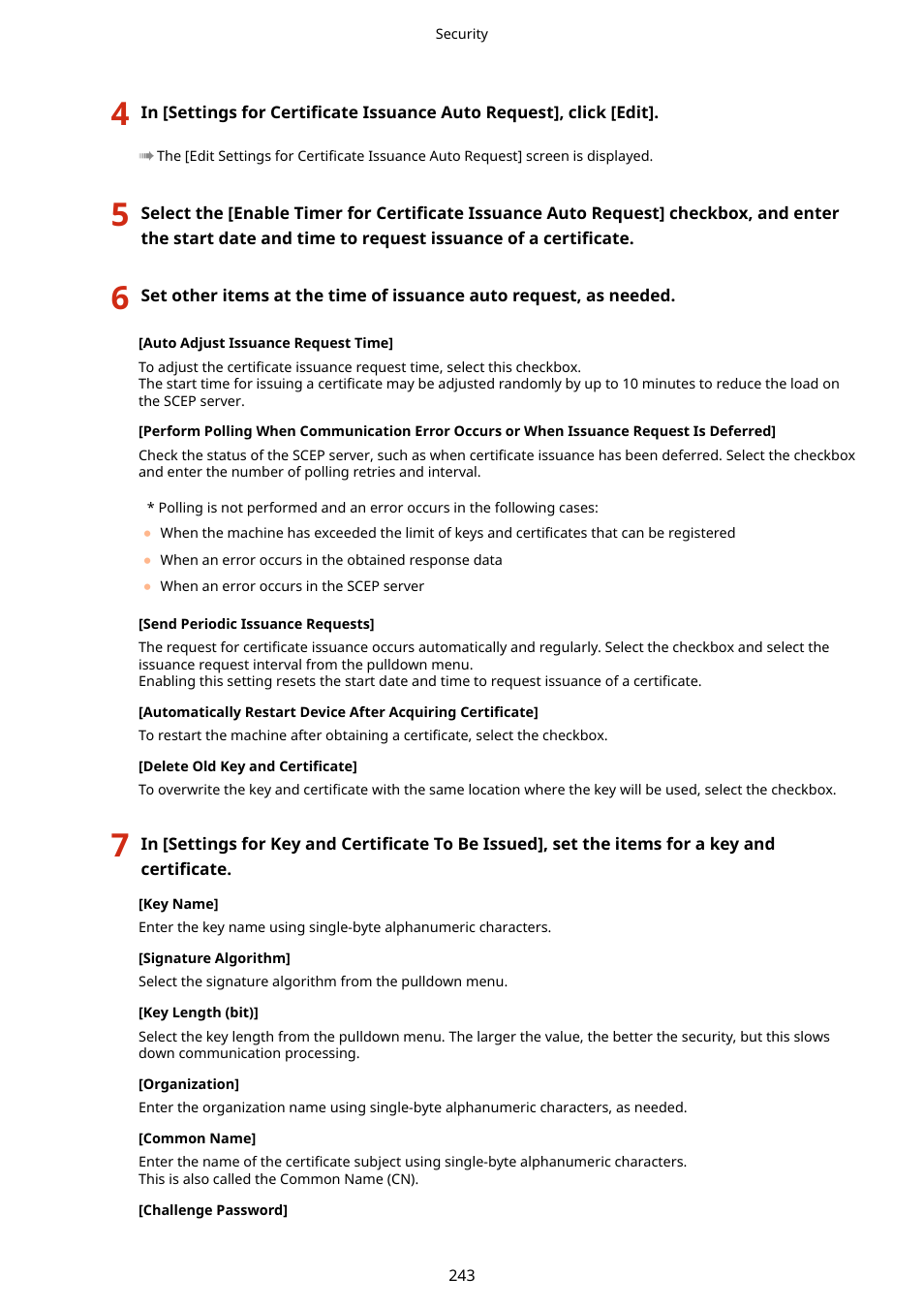 Canon imageCLASS LBP674Cdw Wireless Color Laser Printer User Manual | Page 251 / 565