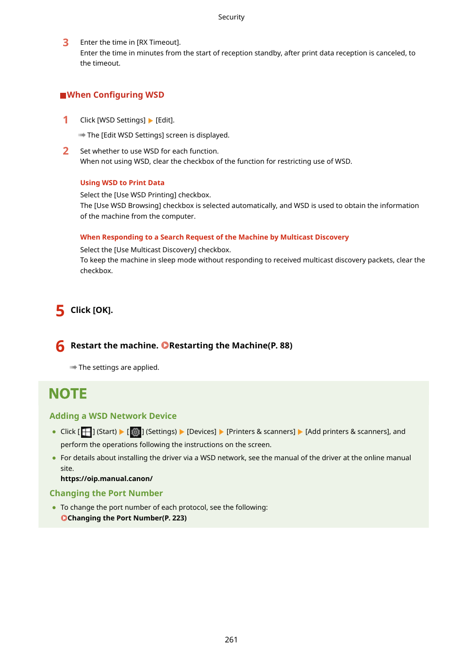 Canon imageCLASS LBP674Cdw Wireless Color Laser Printer User Manual | Page 269 / 565