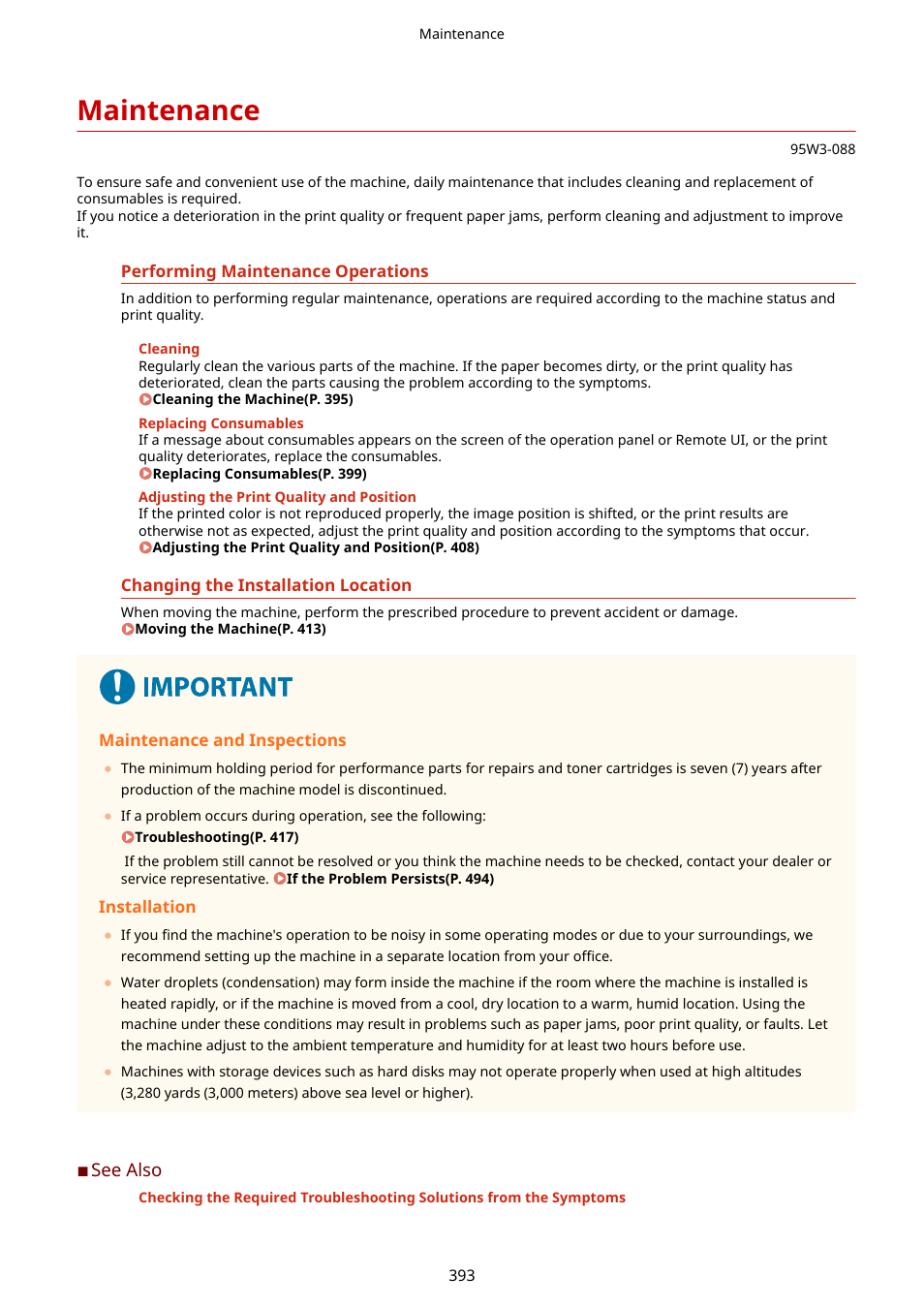 Maintenance | Canon imageCLASS LBP674Cdw Wireless Color Laser Printer User Manual | Page 401 / 565