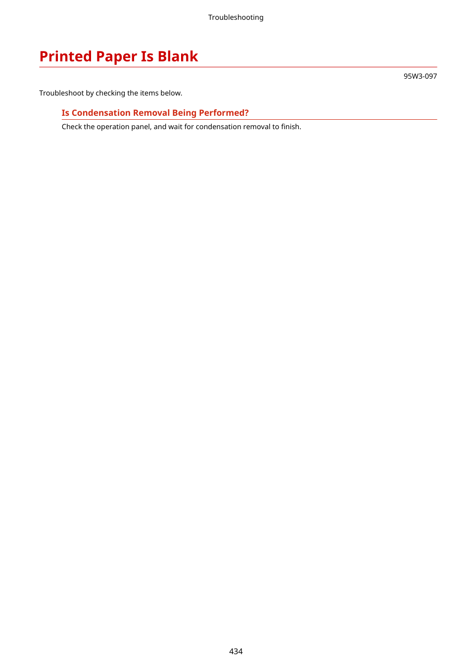 Printed paper is blank, Printed paper is blank(p. 434) | Canon imageCLASS LBP674Cdw Wireless Color Laser Printer User Manual | Page 442 / 565