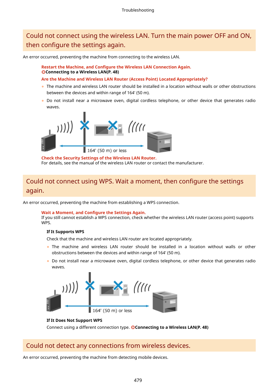 Again.(p. 479) | Canon imageCLASS LBP674Cdw Wireless Color Laser Printer User Manual | Page 487 / 565