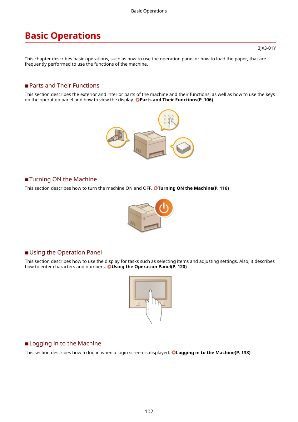Basic operations | Canon imageCLASS D1650 All-in-One Monochrome Laser Printer User Manual | Page 110 / 751