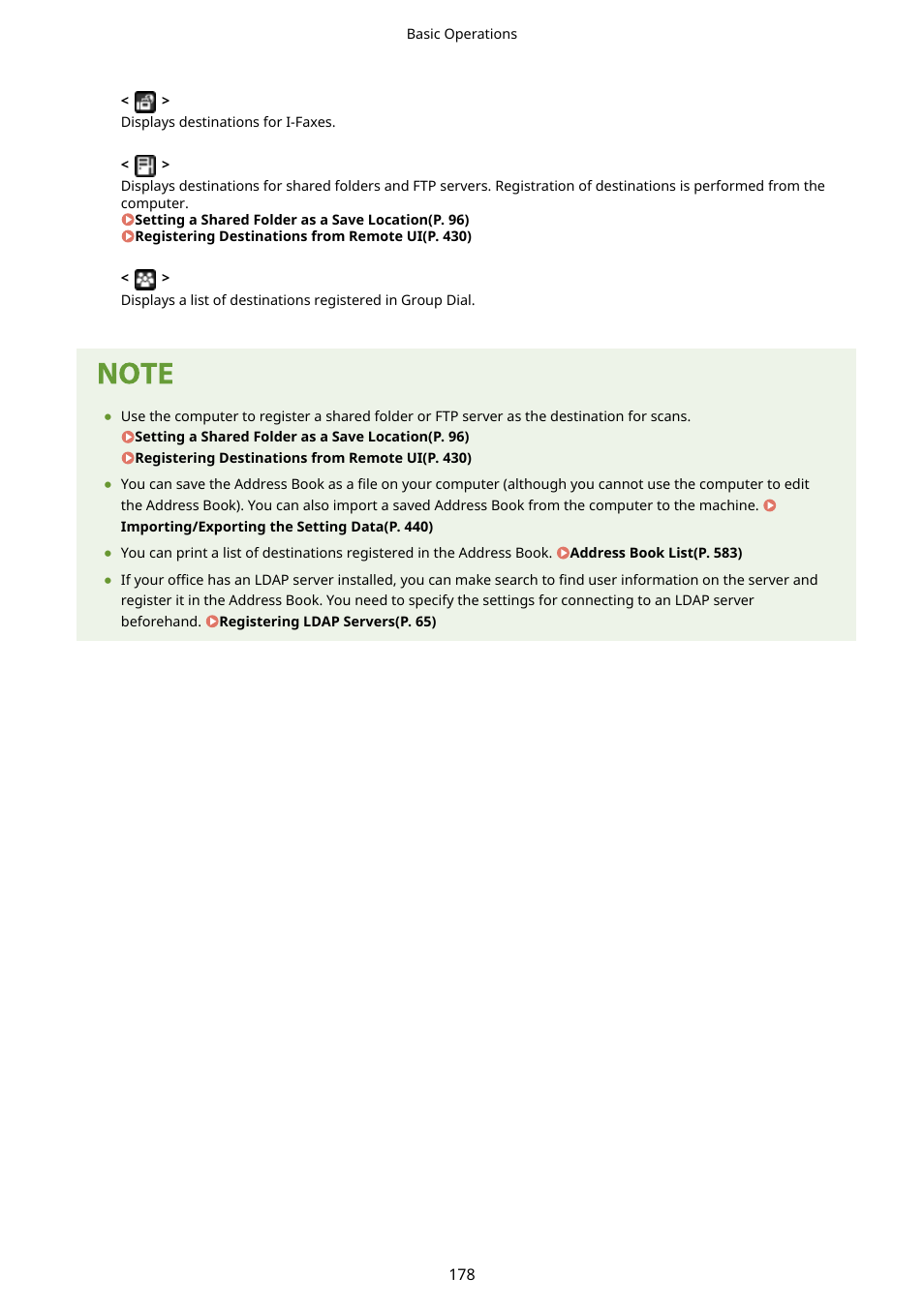Canon imageCLASS D1650 All-in-One Monochrome Laser Printer User Manual | Page 186 / 751