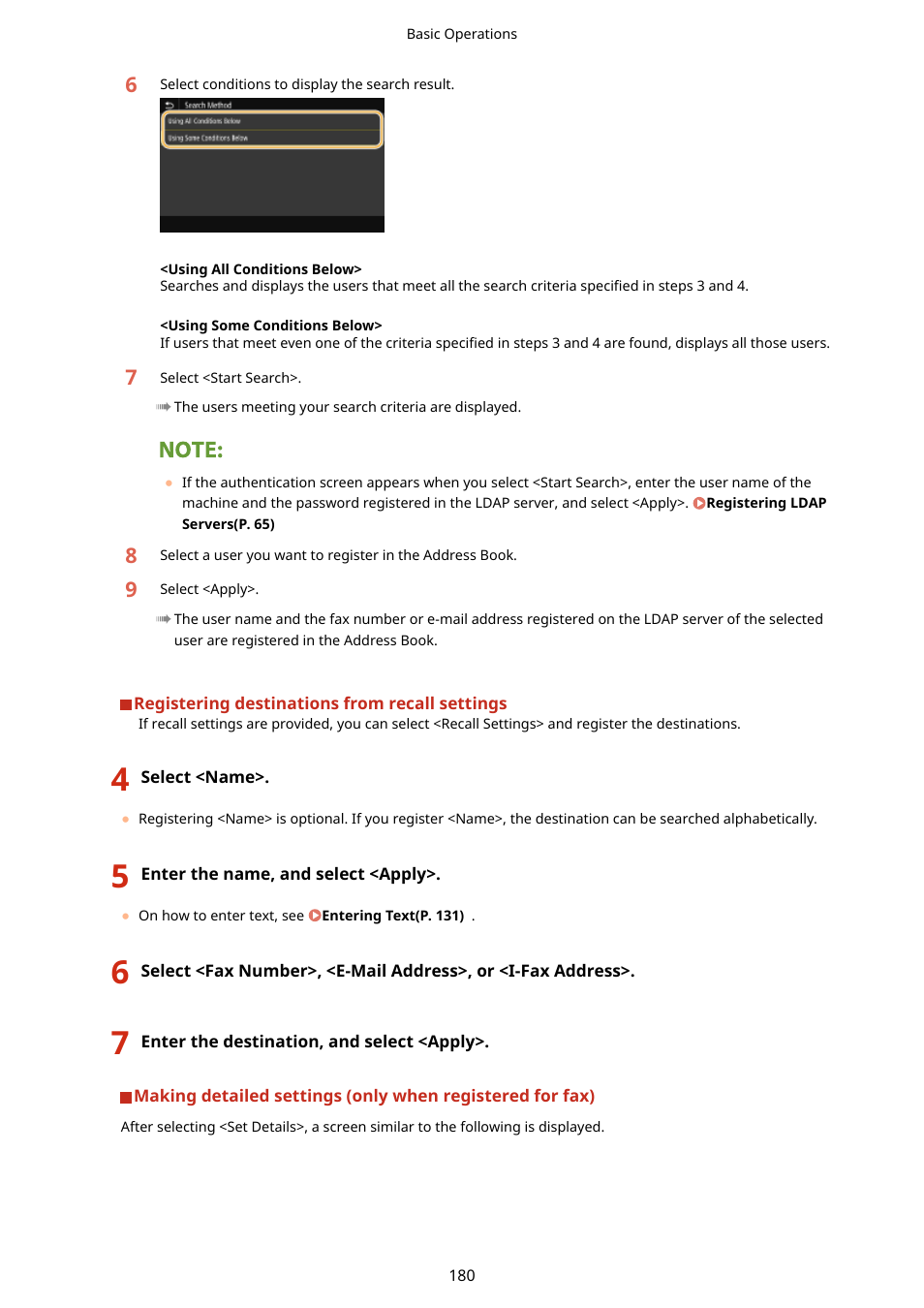 Canon imageCLASS D1650 All-in-One Monochrome Laser Printer User Manual | Page 188 / 751