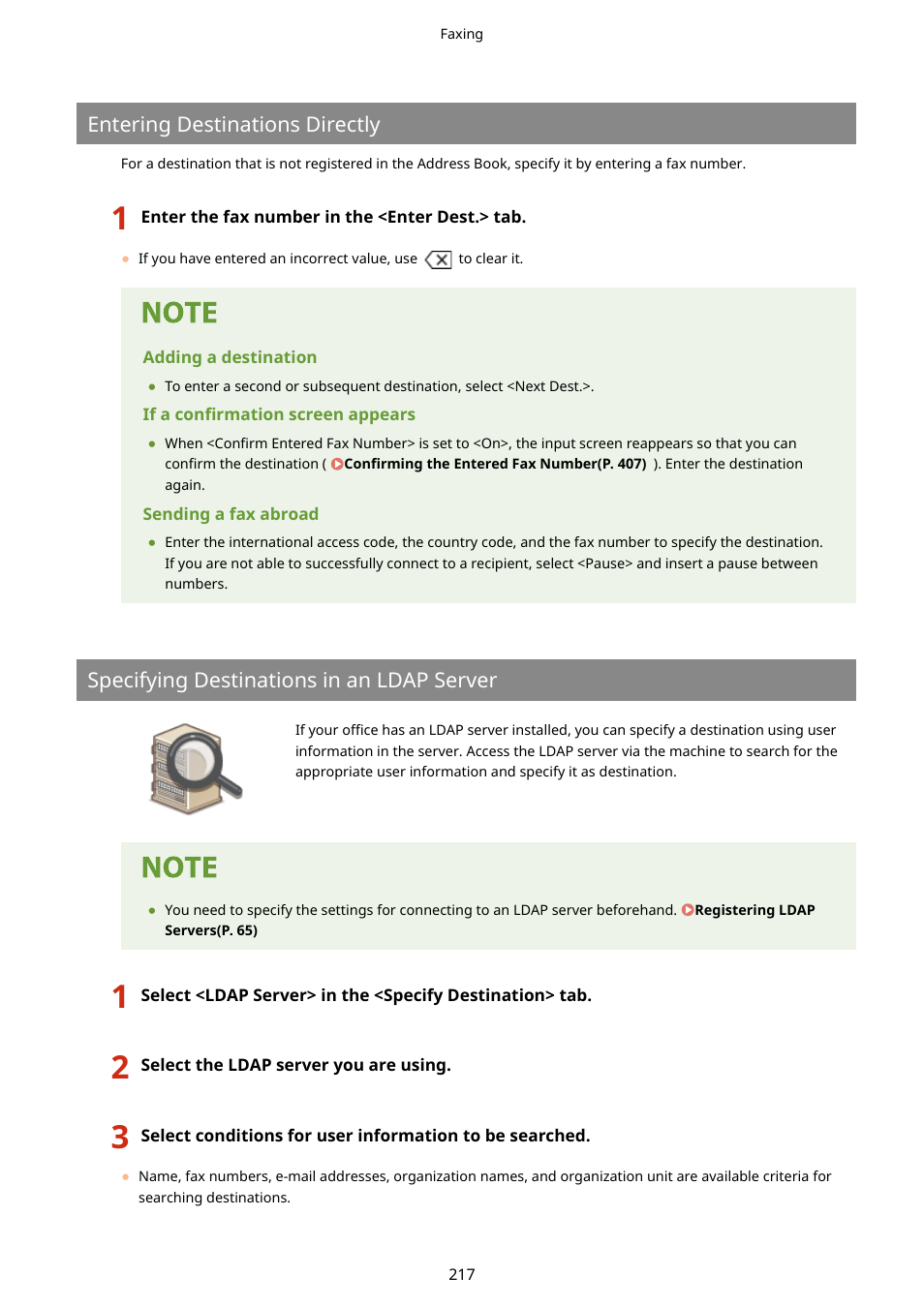 Canon imageCLASS D1650 All-in-One Monochrome Laser Printer User Manual | Page 225 / 751
