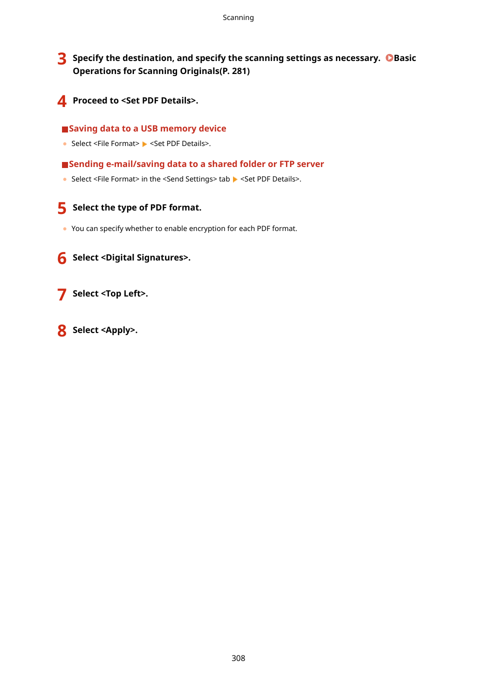 Canon imageCLASS D1650 All-in-One Monochrome Laser Printer User Manual | Page 316 / 751