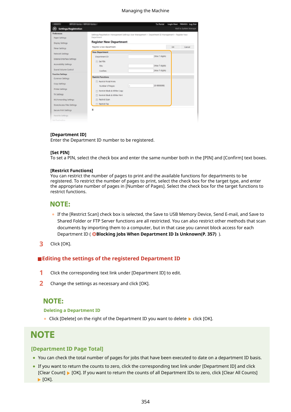 Canon imageCLASS D1650 All-in-One Monochrome Laser Printer User Manual | Page 362 / 751