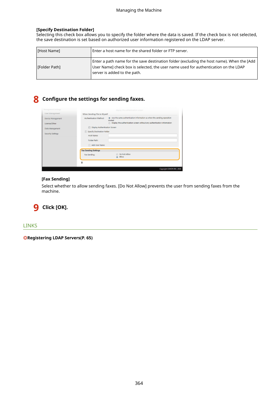 Canon imageCLASS D1650 All-in-One Monochrome Laser Printer User Manual | Page 372 / 751