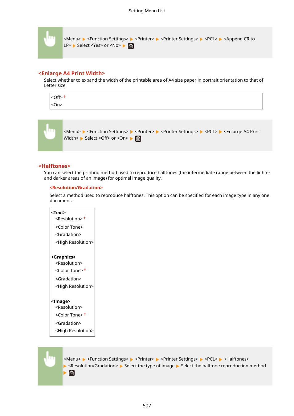 Canon imageCLASS D1650 All-in-One Monochrome Laser Printer User Manual | Page 515 / 751