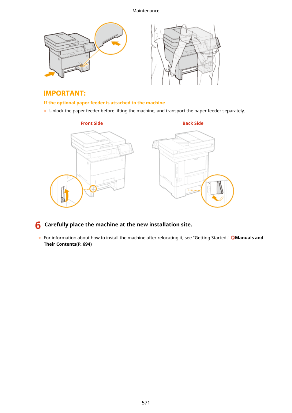 Canon imageCLASS D1650 All-in-One Monochrome Laser Printer User Manual | Page 579 / 751