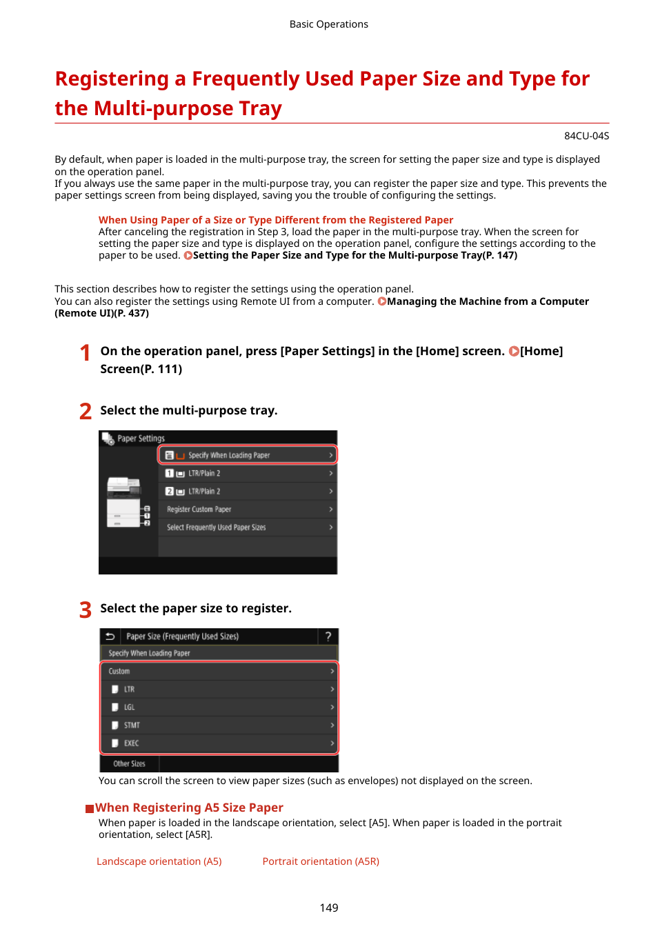 Canon imageCLASS MF753Cdw Multifunction Wireless Color Laser Printer User Manual | Page 159 / 801