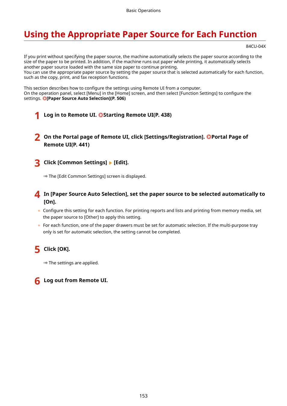 Canon imageCLASS MF753Cdw Multifunction Wireless Color Laser Printer User Manual | Page 163 / 801