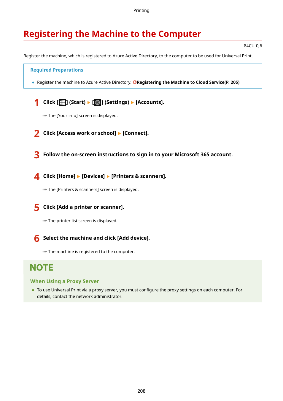 Registering the machine to the computer | Canon imageCLASS MF753Cdw Multifunction Wireless Color Laser Printer User Manual | Page 218 / 801