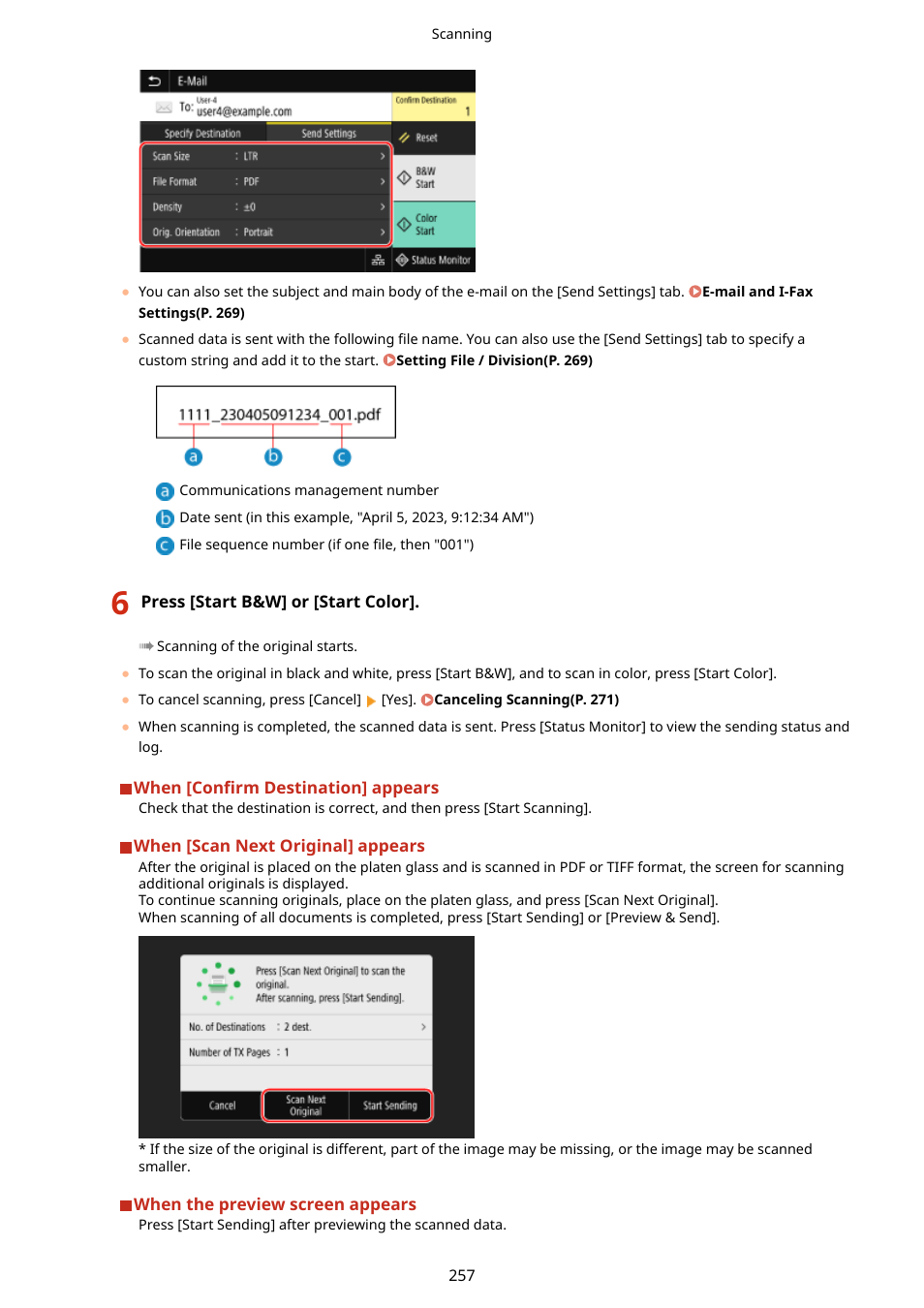 Canon imageCLASS MF753Cdw Multifunction Wireless Color Laser Printer User Manual | Page 267 / 801