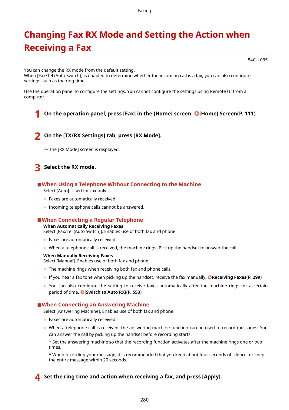 Canon imageCLASS MF753Cdw Multifunction Wireless Color Laser Printer User Manual | Page 290 / 801