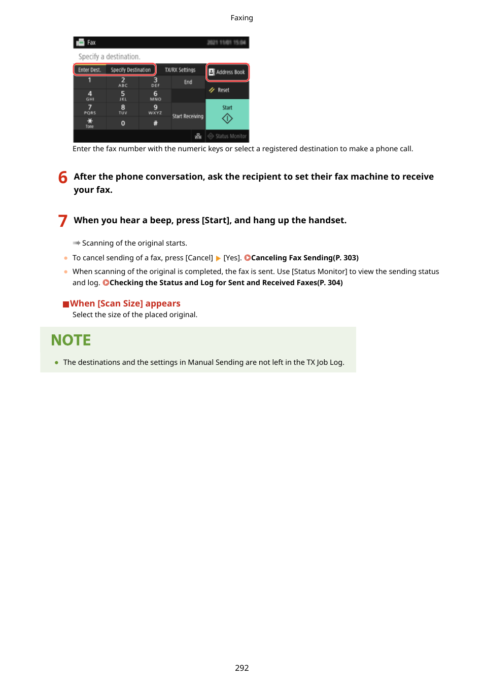 Canon imageCLASS MF753Cdw Multifunction Wireless Color Laser Printer User Manual | Page 302 / 801