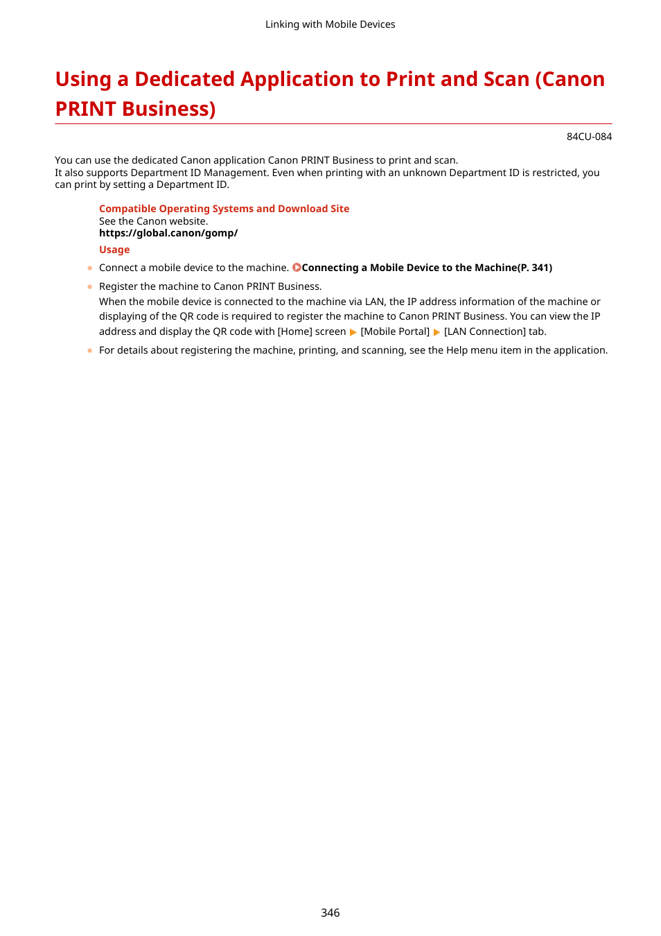 Canon imageCLASS MF753Cdw Multifunction Wireless Color Laser Printer User Manual | Page 356 / 801