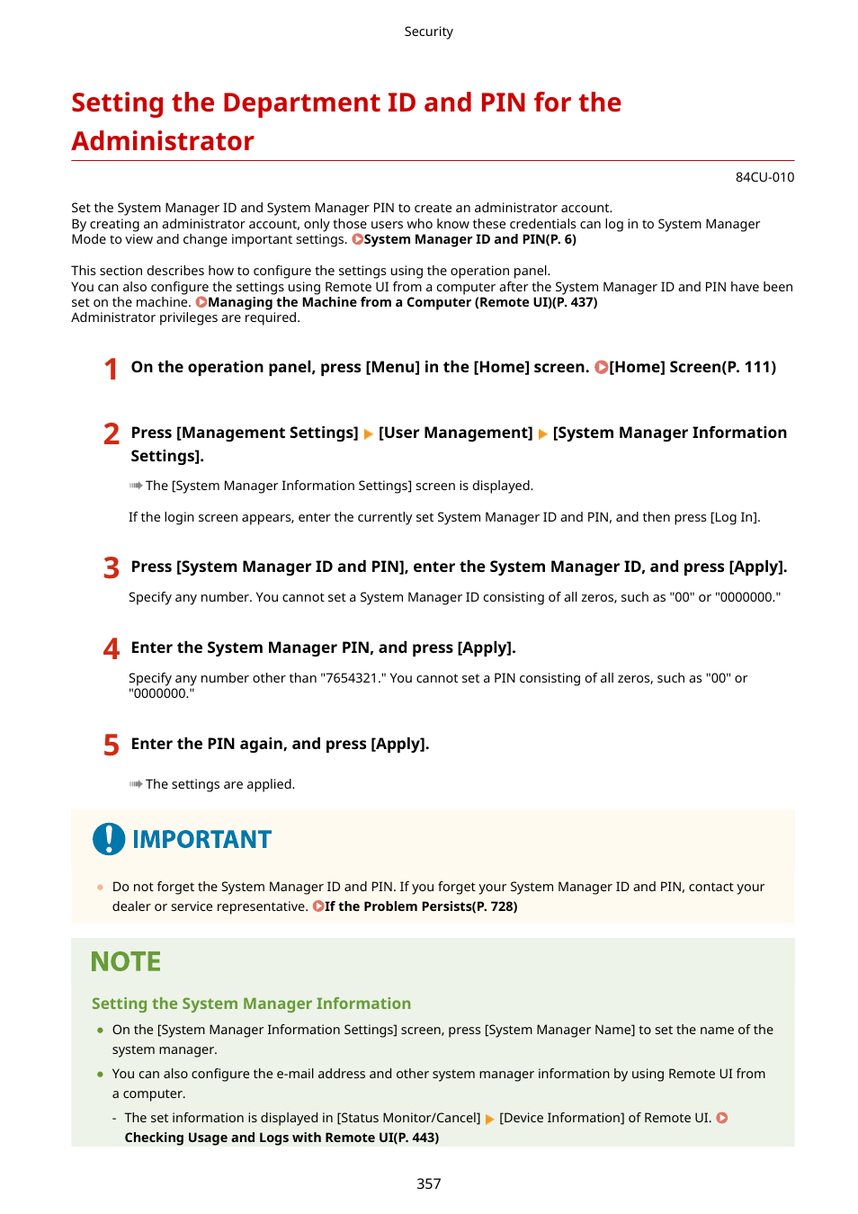 Canon imageCLASS MF753Cdw Multifunction Wireless Color Laser Printer User Manual | Page 367 / 801