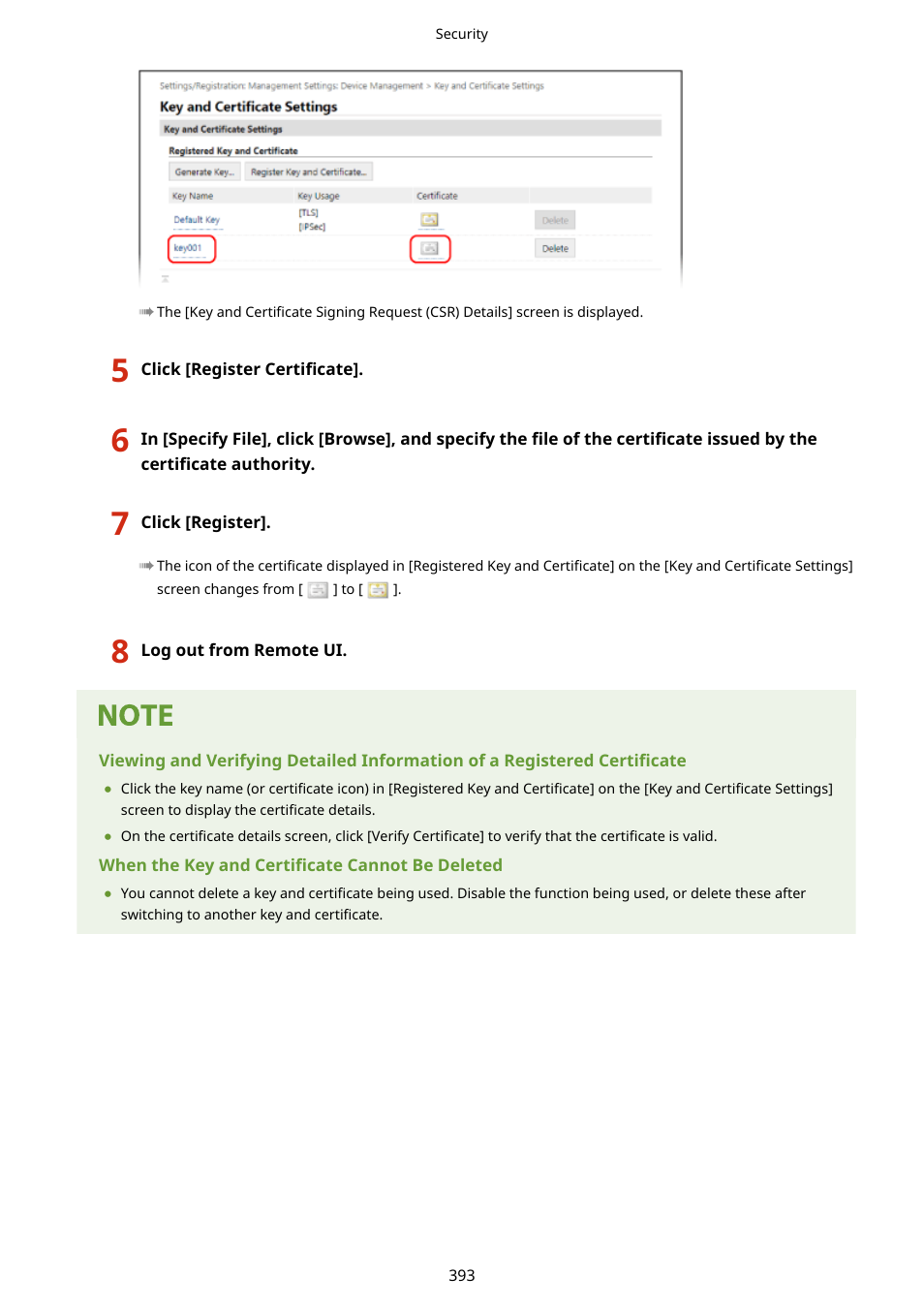 Canon imageCLASS MF753Cdw Multifunction Wireless Color Laser Printer User Manual | Page 403 / 801