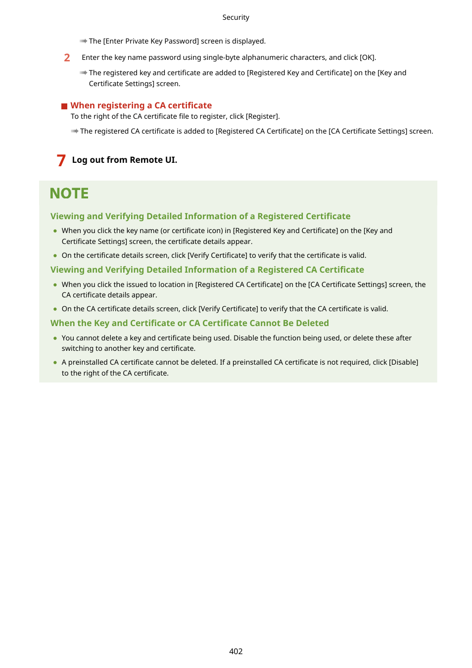 Canon imageCLASS MF753Cdw Multifunction Wireless Color Laser Printer User Manual | Page 412 / 801