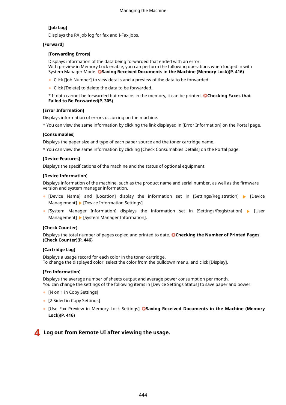 Canon imageCLASS MF753Cdw Multifunction Wireless Color Laser Printer User Manual | Page 454 / 801