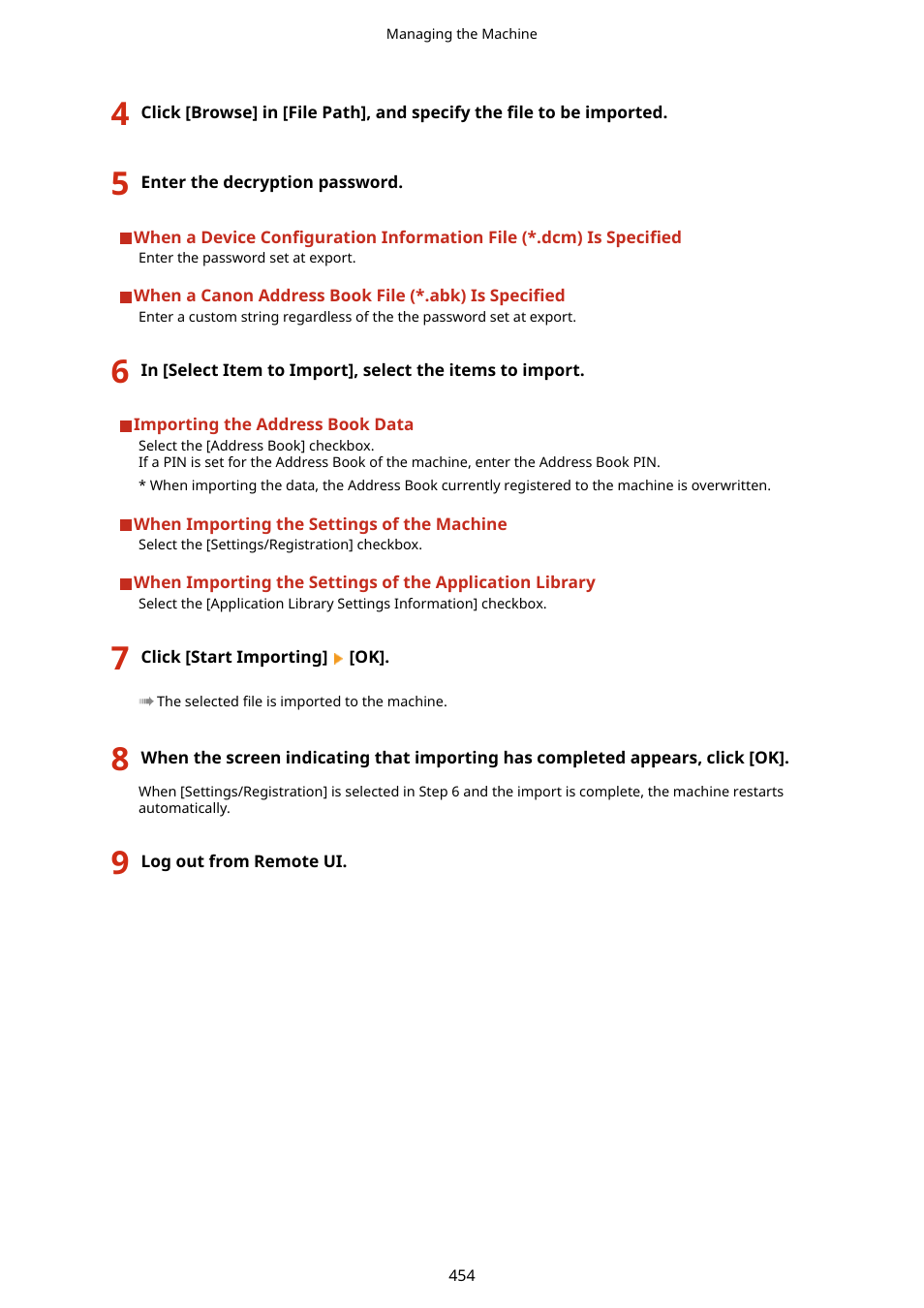 Canon imageCLASS MF753Cdw Multifunction Wireless Color Laser Printer User Manual | Page 464 / 801