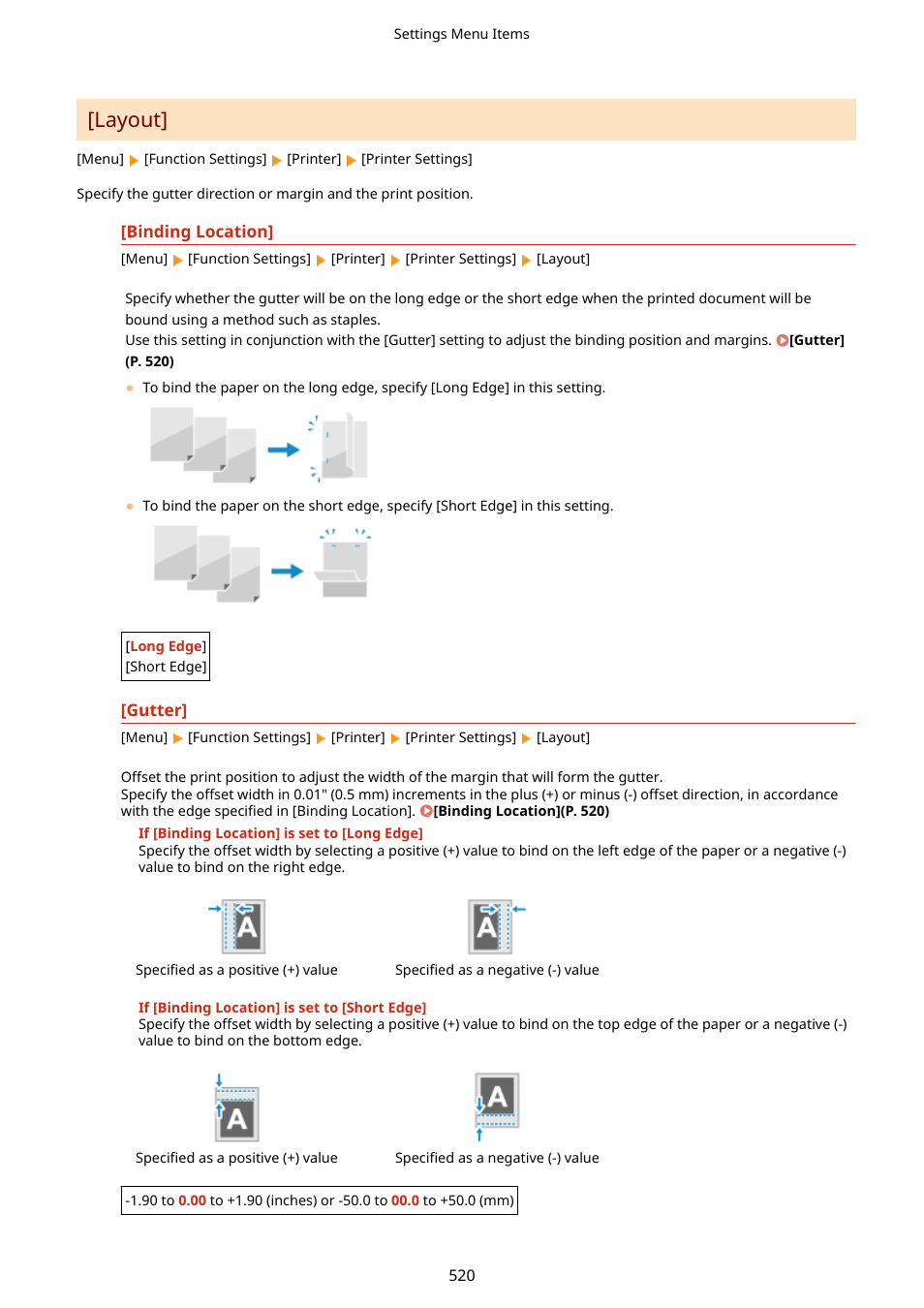 Layout](p. 520), Layout | Canon imageCLASS MF753Cdw Multifunction Wireless Color Laser Printer User Manual | Page 530 / 801