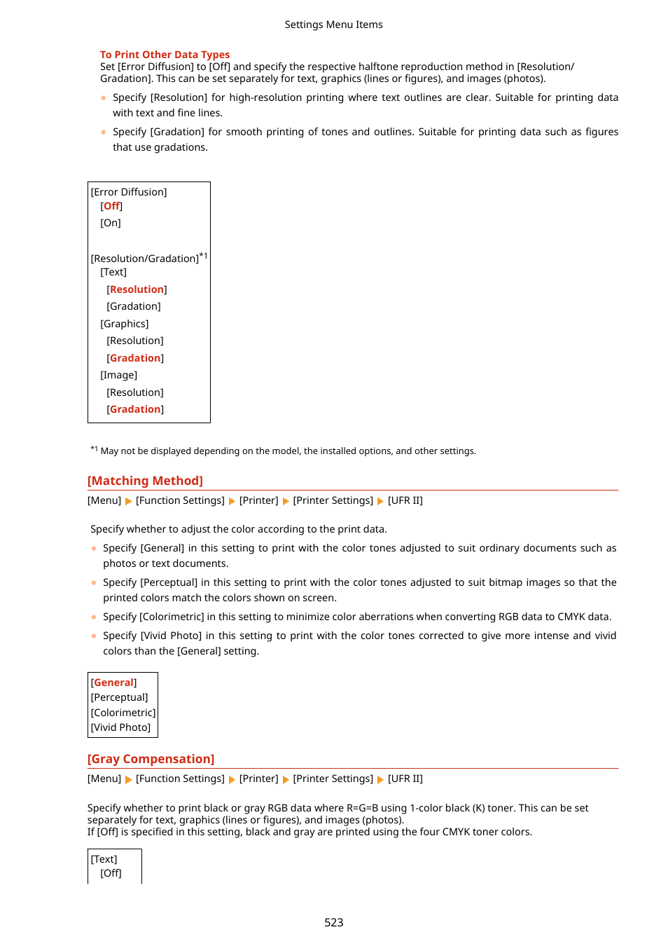 Canon imageCLASS MF753Cdw Multifunction Wireless Color Laser Printer User Manual | Page 533 / 801