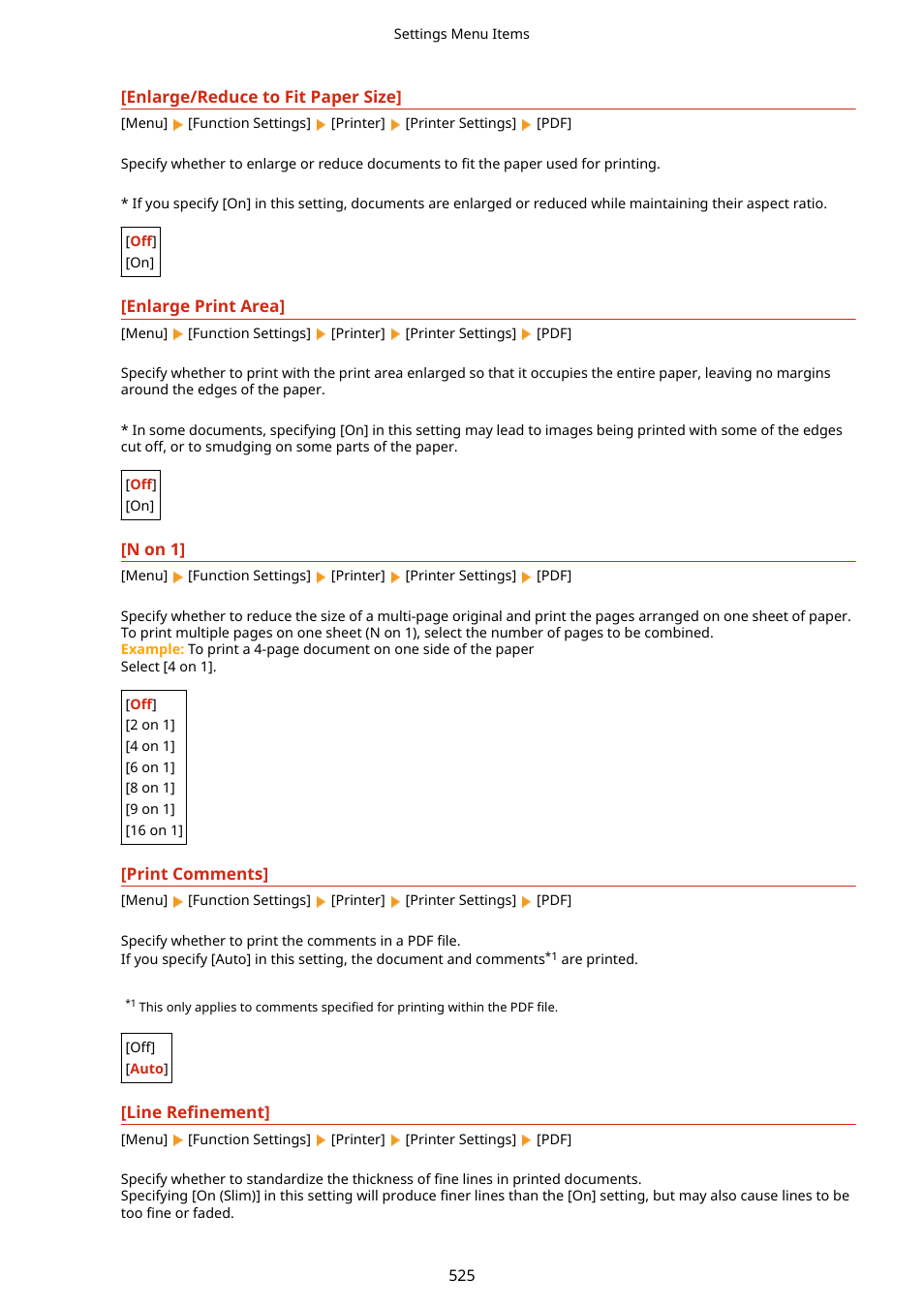 Canon imageCLASS MF753Cdw Multifunction Wireless Color Laser Printer User Manual | Page 535 / 801