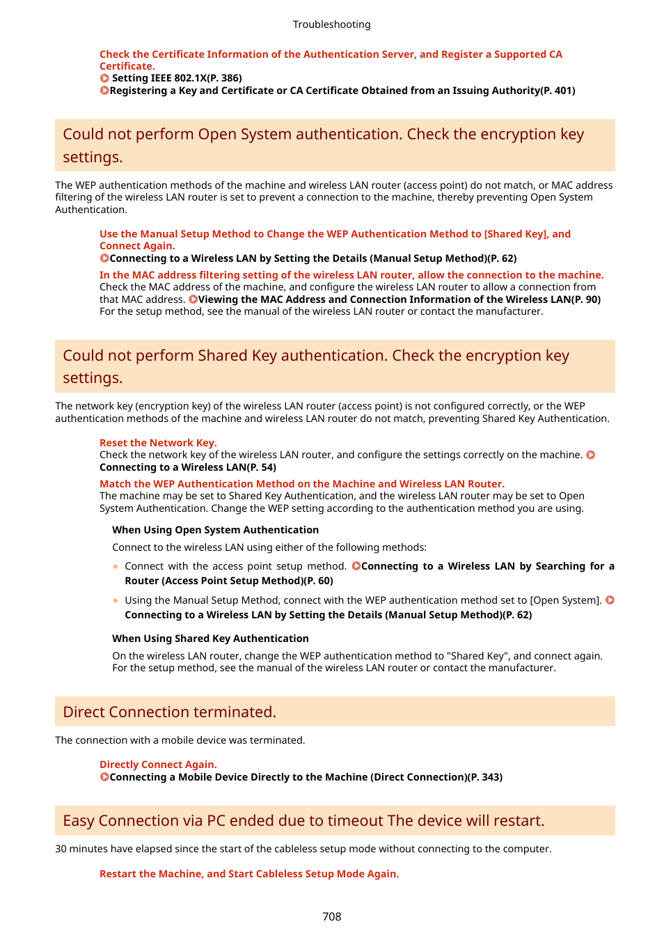 Direct connection terminated | Canon imageCLASS MF753Cdw Multifunction Wireless Color Laser Printer User Manual | Page 718 / 801