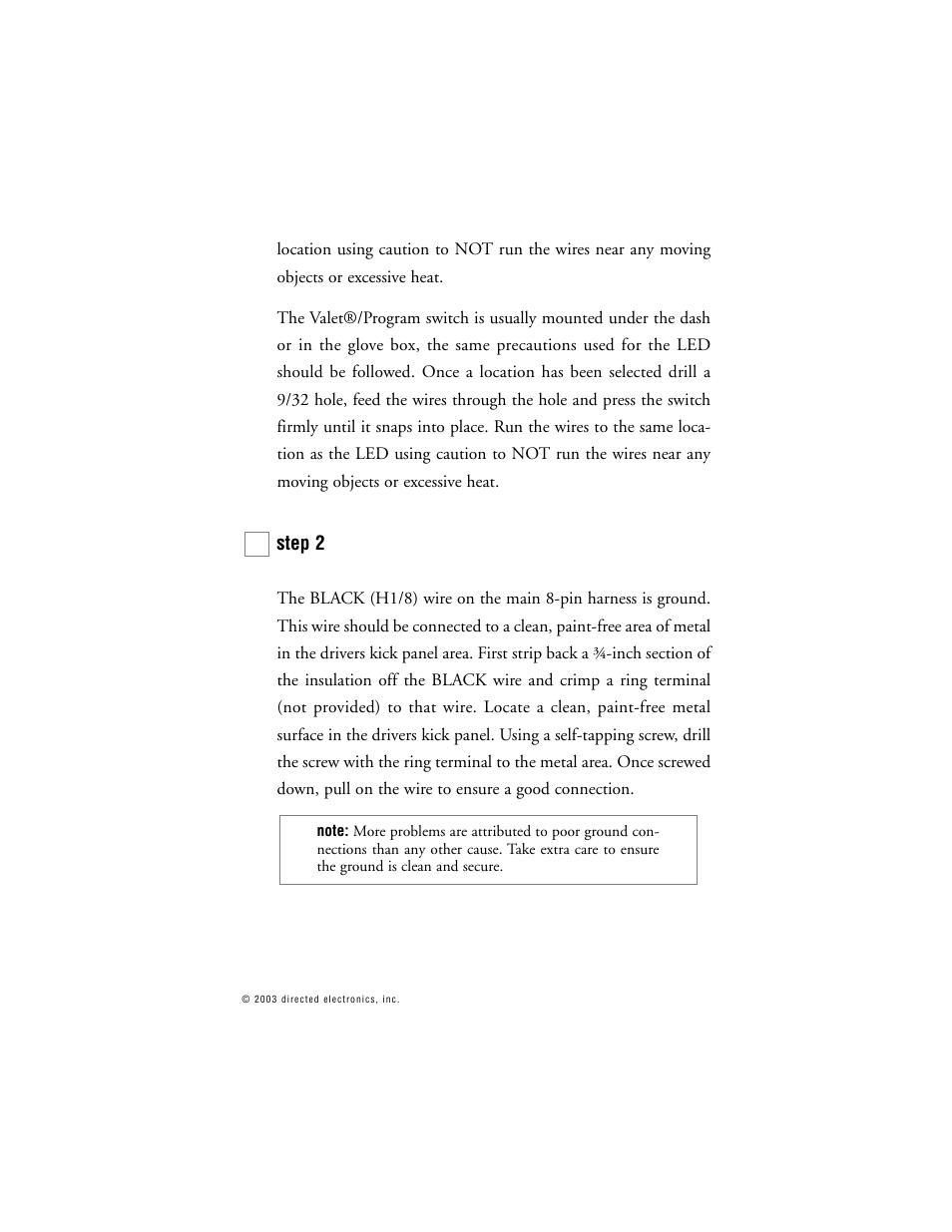 Directed Electronics G312R User Manual | Page 12 / 55